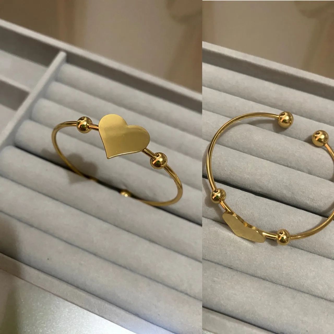 Pulseiras aço braceletes  - Foto 2