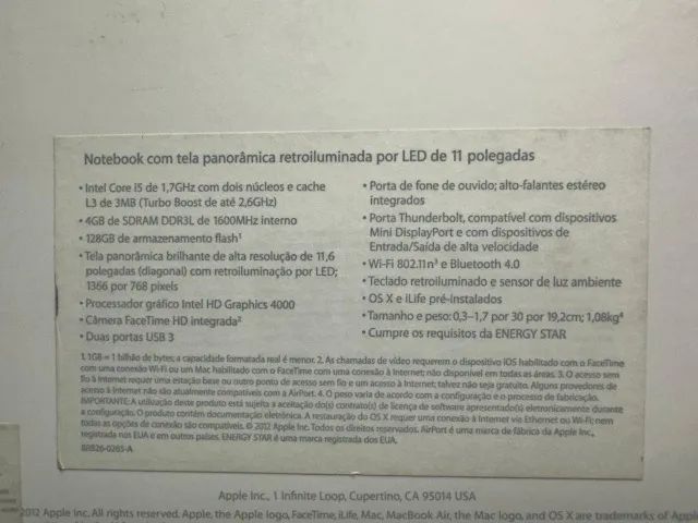 Vendo um Macbook 11' Polegadas - Foto 3