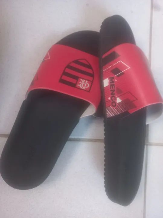 Chinelos Dope ORIGINAL Flamengo - Tamanho 41/42