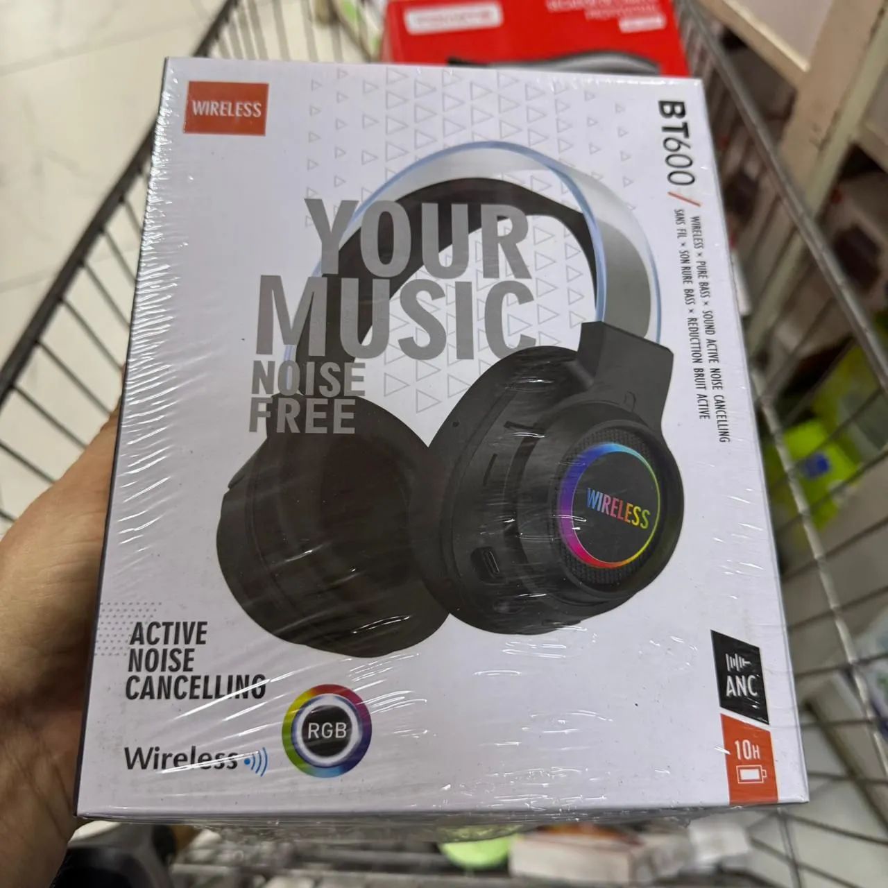 Fone de ouvido sem fio bluetooth 