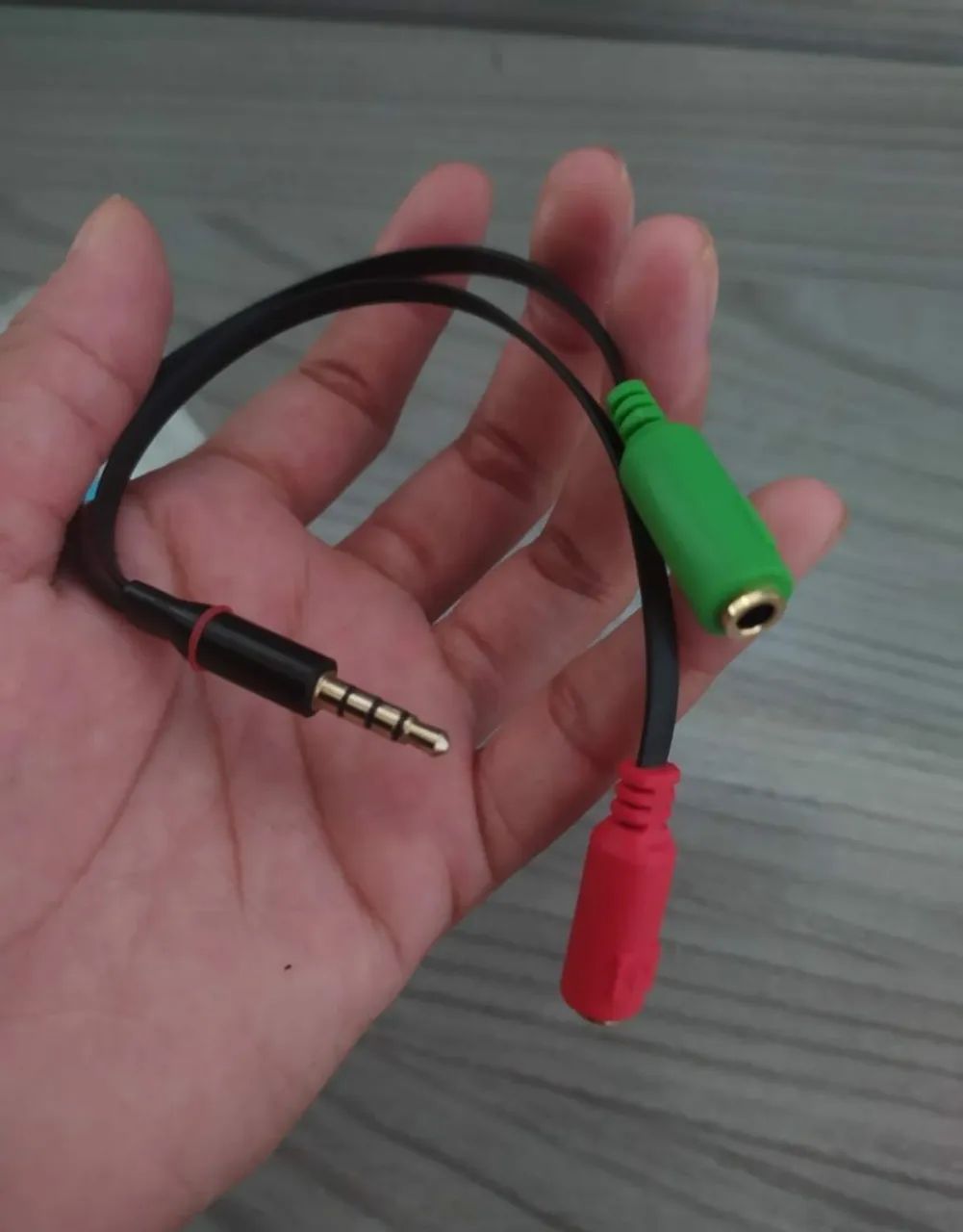 Cabo Adaptador  Y P2 para Fone e Microfone - Foto 5