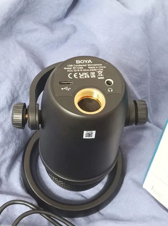 Microfone PROFISSIONAL E BARATO BOYA By-CM5  - Foto 6