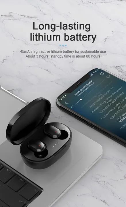 Fone de Ouvido Bluetooth A6S Pro - Novo - Foto 2