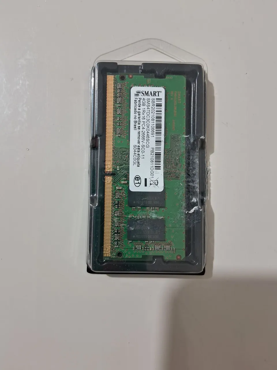 Memória RAM Smart 4GB DDR4 para Notebook