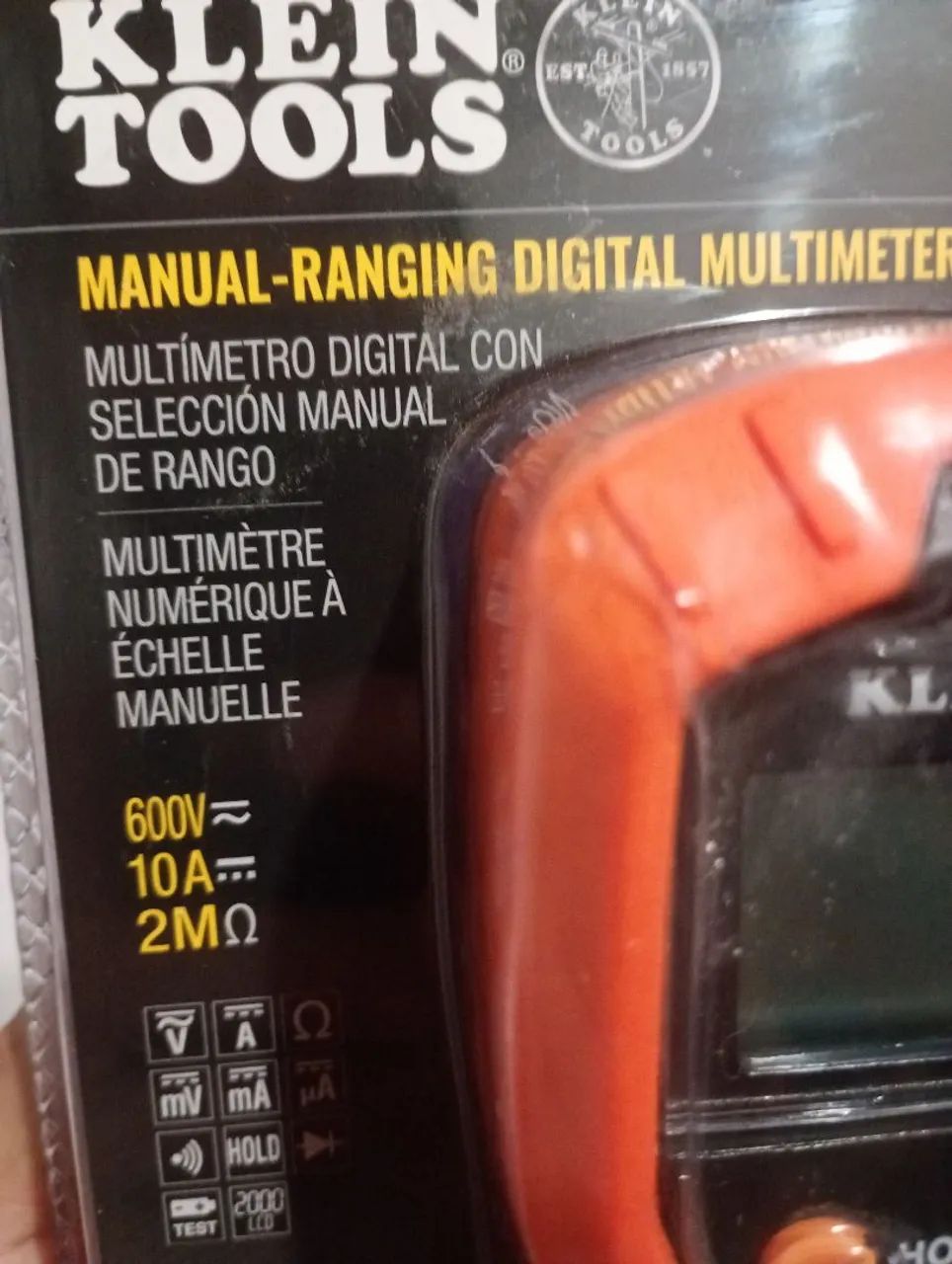 Multímetro Klein Tools  - Lacrado  - Foto 2