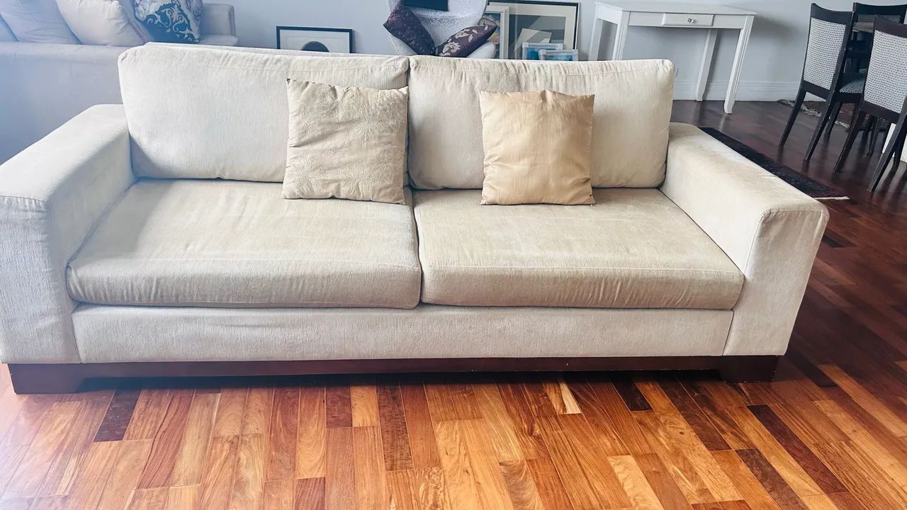 Sofá 3 lugares confortável em ótimo estado ? retirada em São Paulo - Foto 3