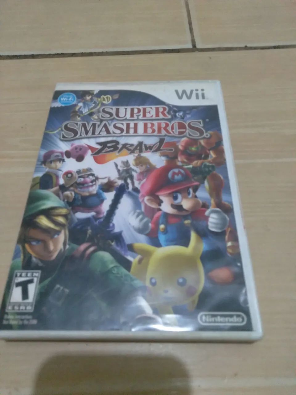 Jogo wii super smashbros