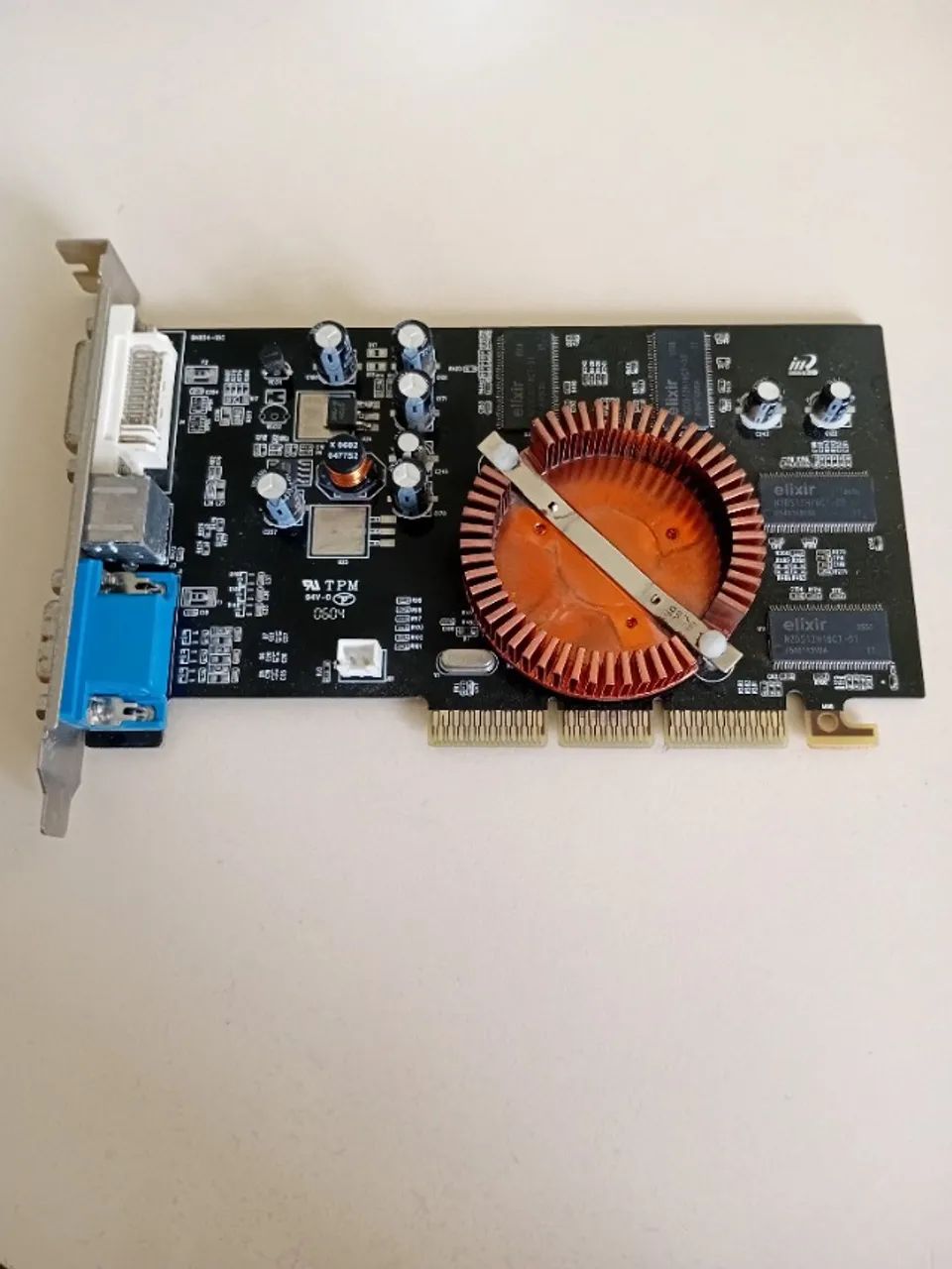 Cooler Ventilador Placa Vga inno3D Fx5200-8x W 128mb Agp - Foto 4