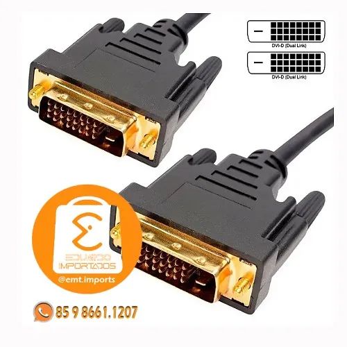 Cabo DVI para DVI 1,8m LE-6635 - Foto 2