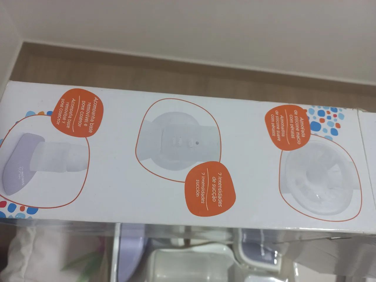 Bomba elétrica de tirar leite - multikids baby - Foto 4
