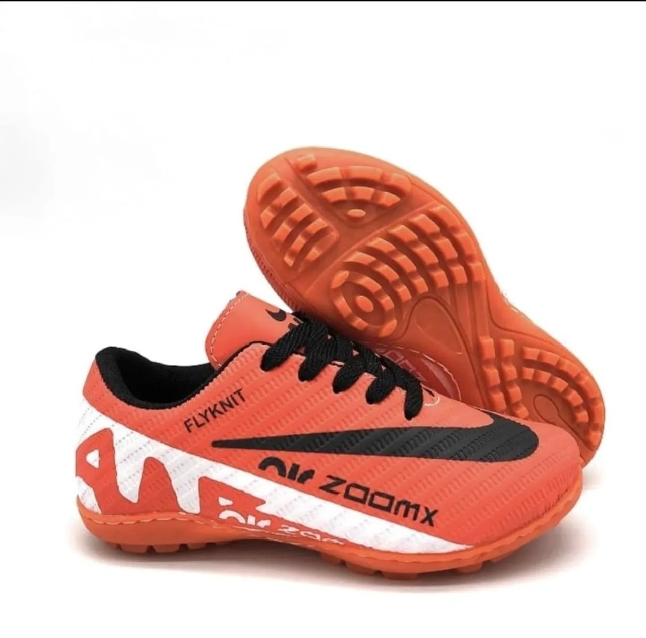 Chuteira Society Nike Mercurial Laranja 