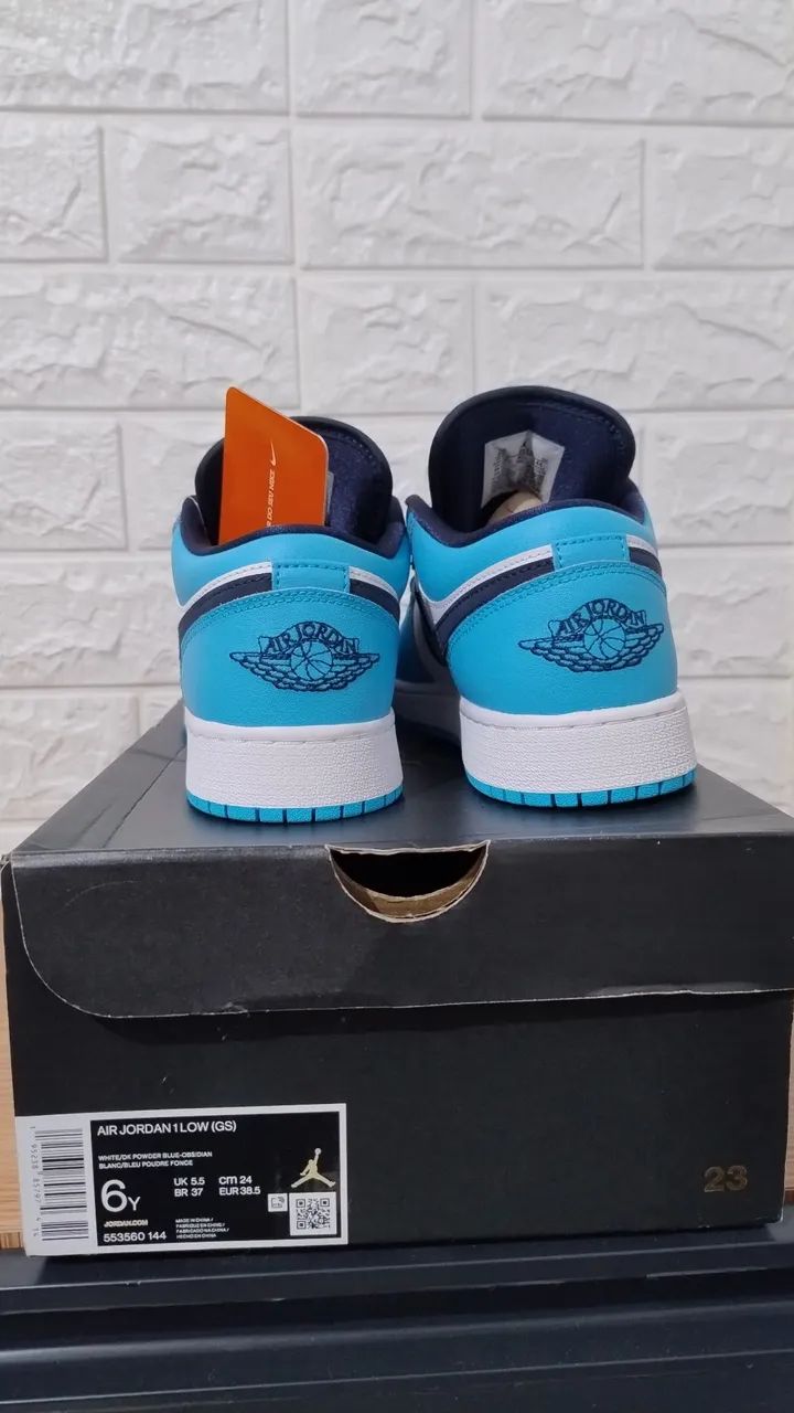 Jordan 1 low unc original t:37  - Foto 2