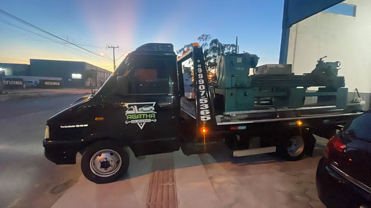 Guincho plataforma com ar condicionado