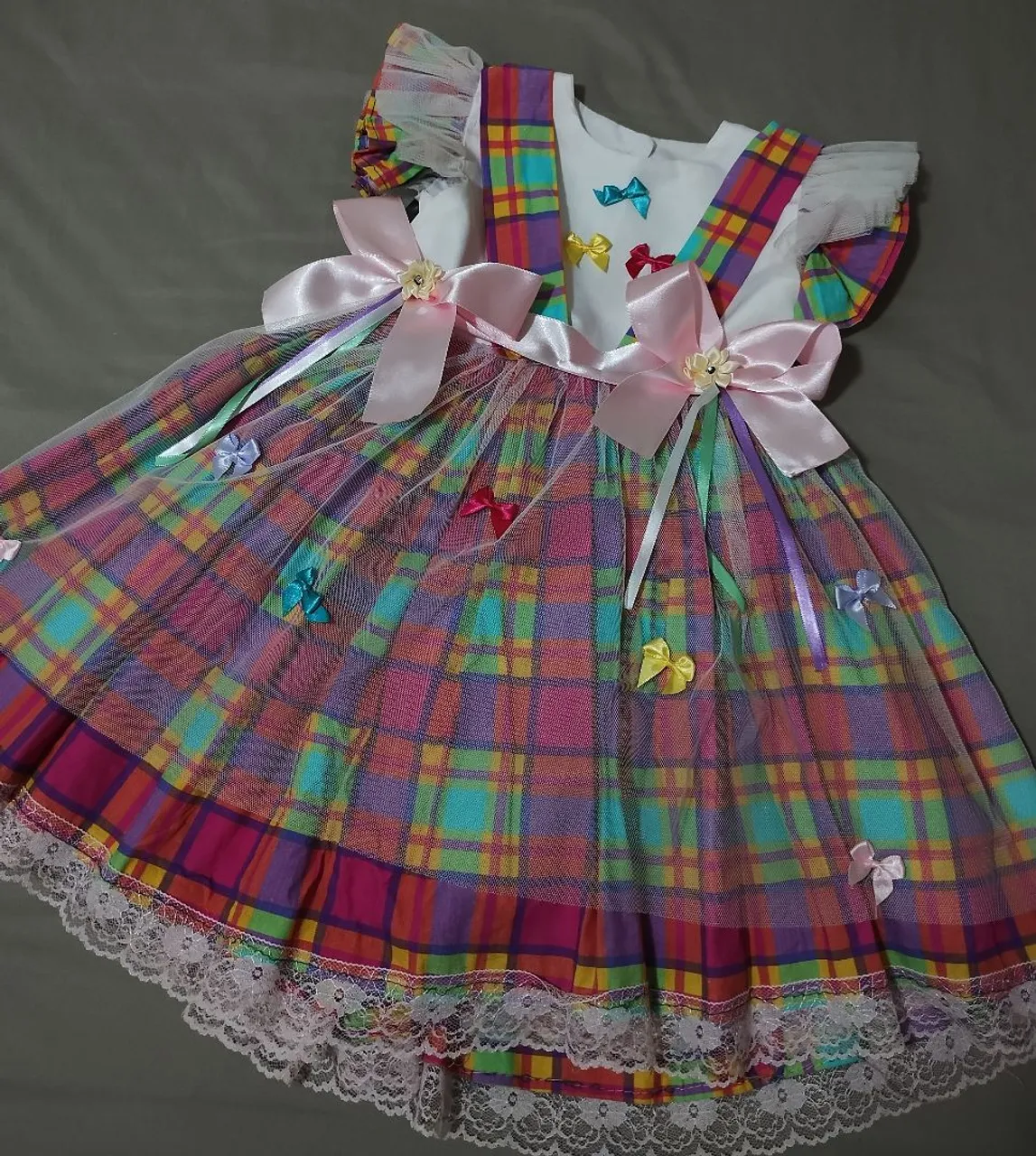 Vestido Festa Junina Infantil Menina