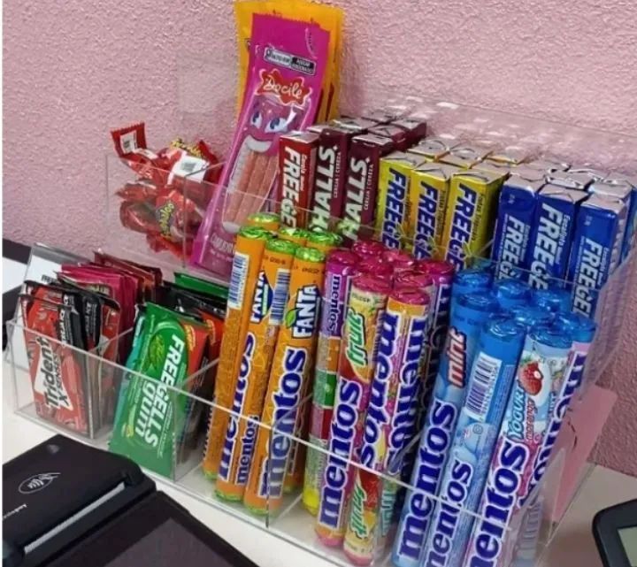 Expositor de acrílico p/balas e chicletes para comércio  - Foto 4