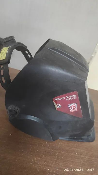 Máscara De Solda Automática CR2 V8 Brasil - Foto 2