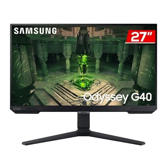 Monitor Gamer Samsung Odyssey G40 27" IPS FHD 1ms 240Hz FreeSync Premi/G-Sync, 12x 128,33