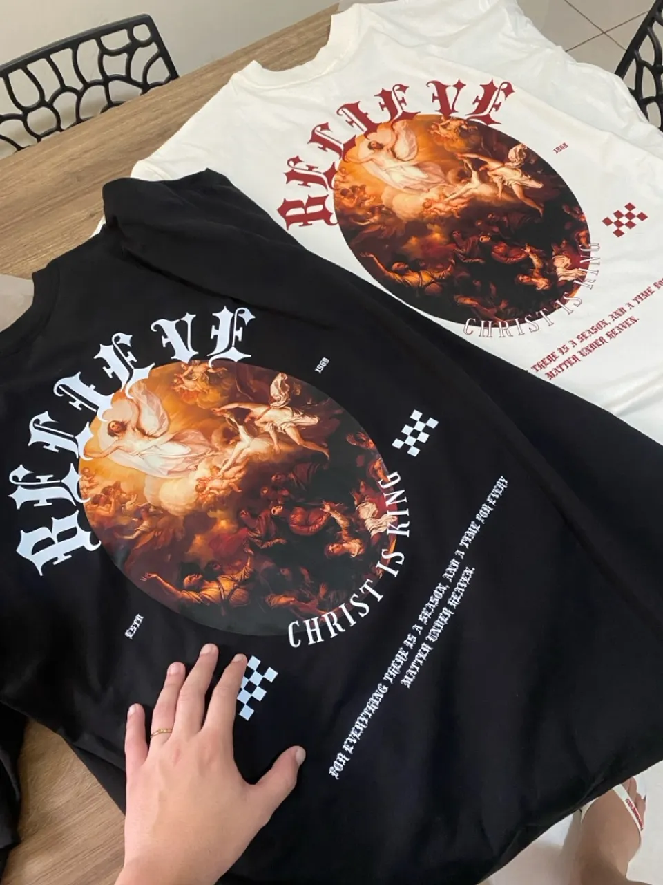 Camisetas Estampadas Cristo Rei - Unissex