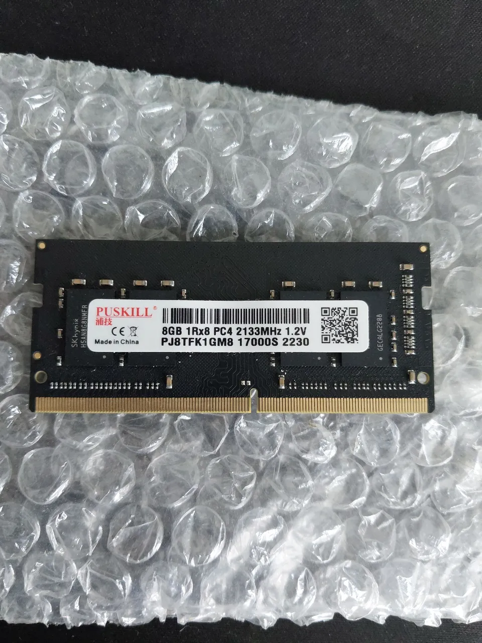Memória RAM PUSKILL 8GB DDR4 2133MHz Notebook