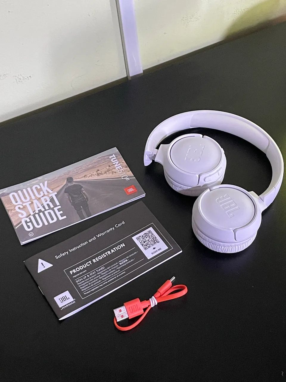 Fone JBL TUNE 510t BRANCO (USADO)