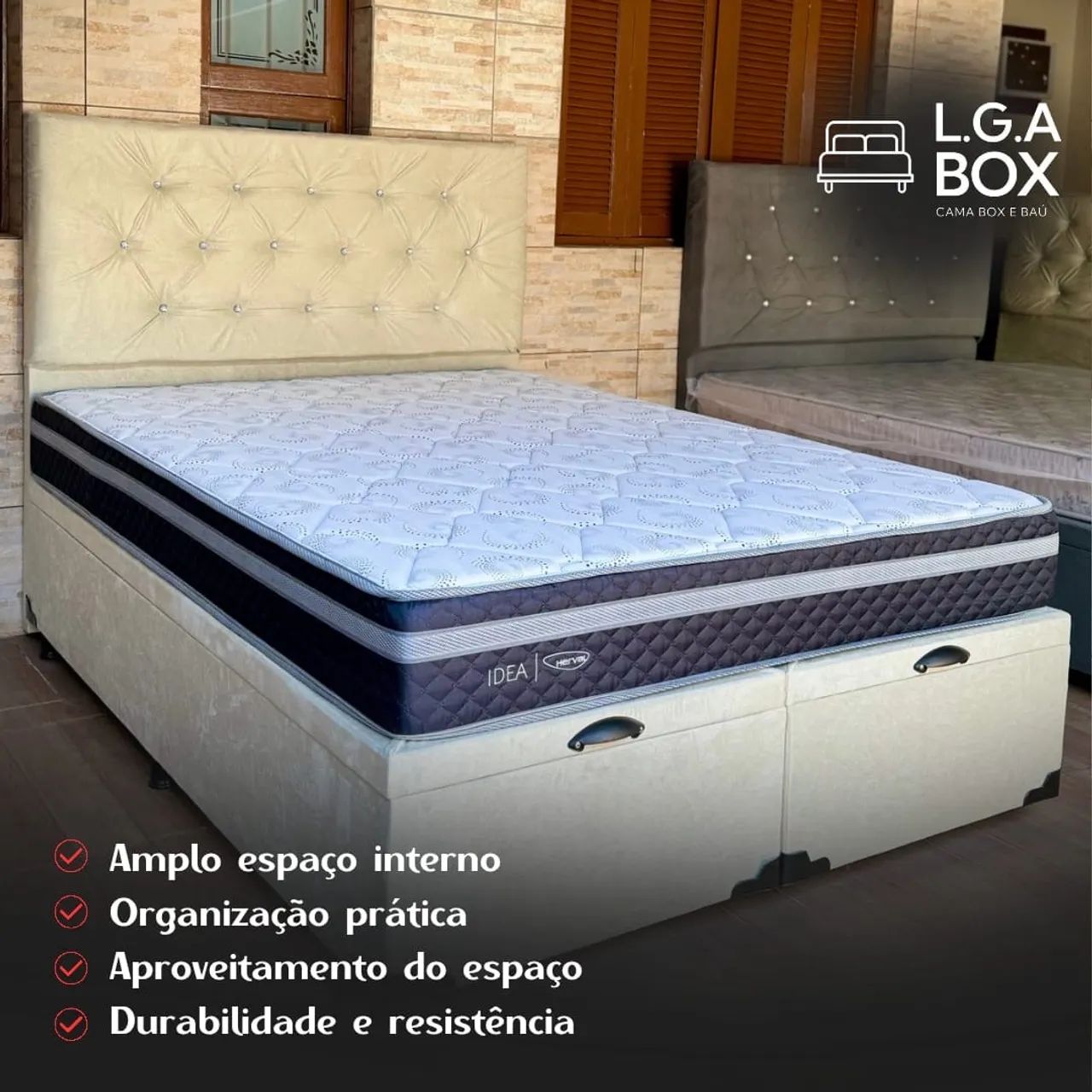 Box baú King Size