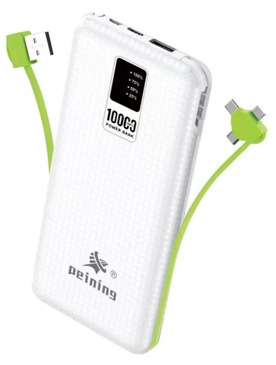 Power Bank 10000 mAh Peining - Novo - Foto 2