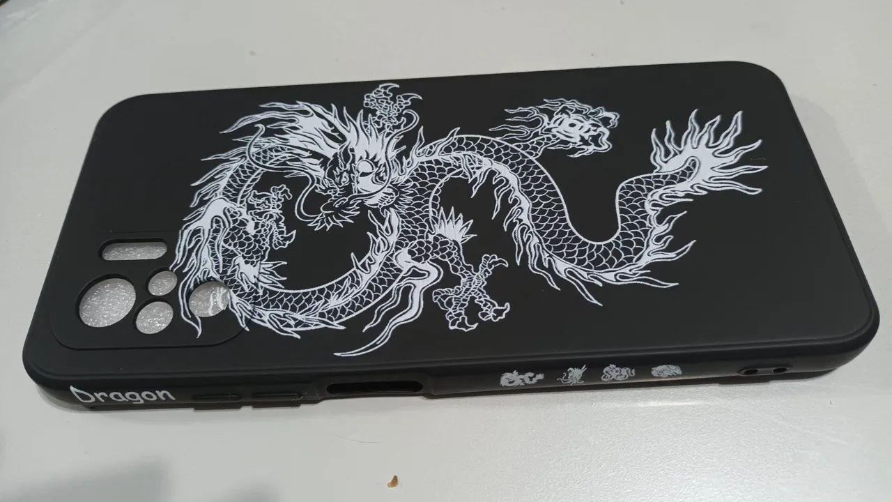 Capinha para Celular xiaomi Radmi Note 10 4G com Dragão NOVA - Foto 3