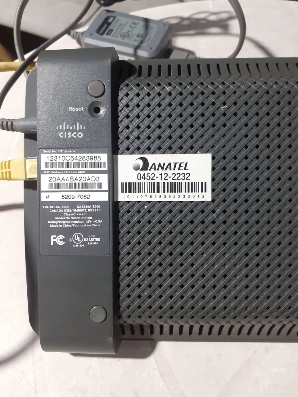 Roteador Cisco Linksys E90064317905923202121