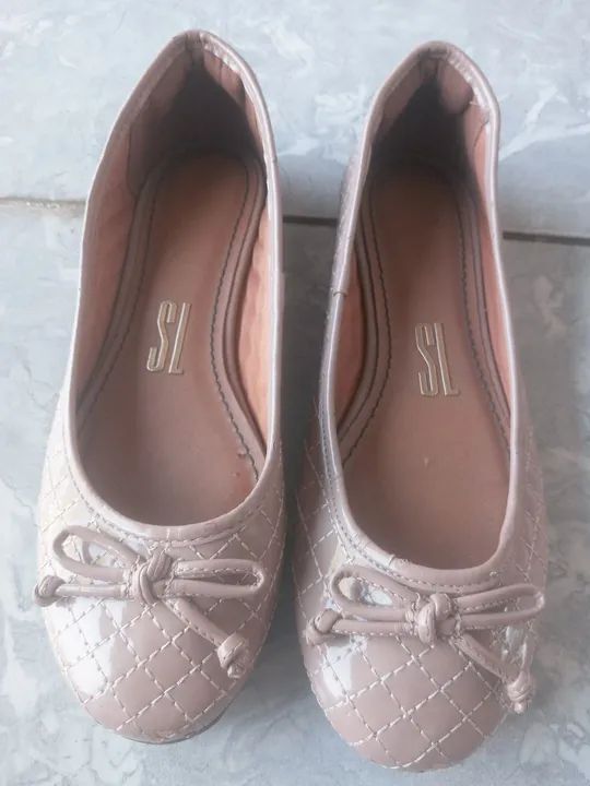 Sapatilha feminina bege - Foto 2