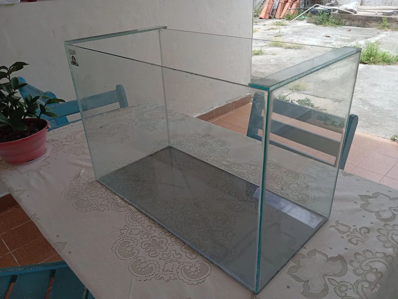 Aquário seminovo 72 litros
