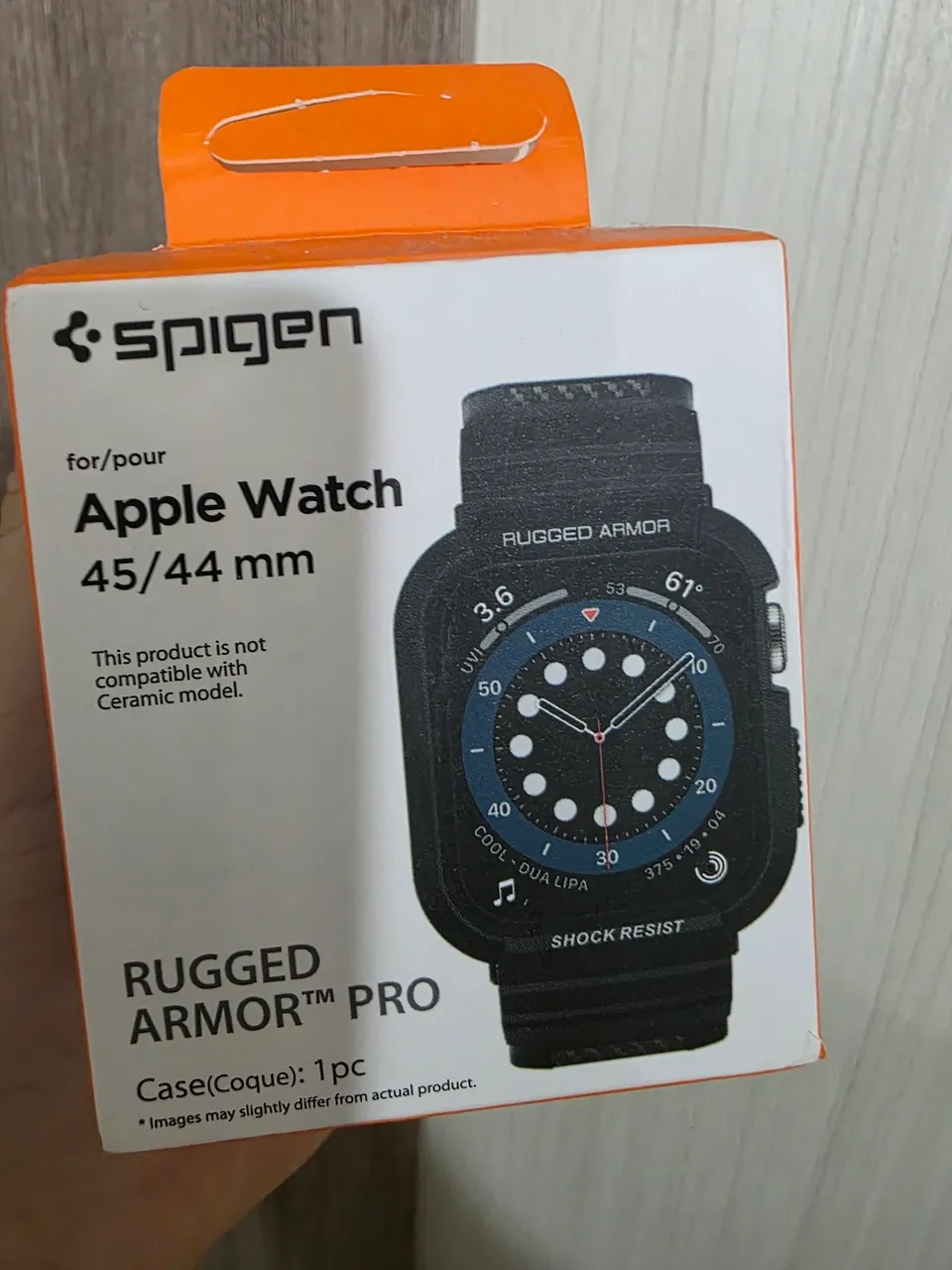Capa Rugged Armor Pro Spigen Apple Watch 45/44mm