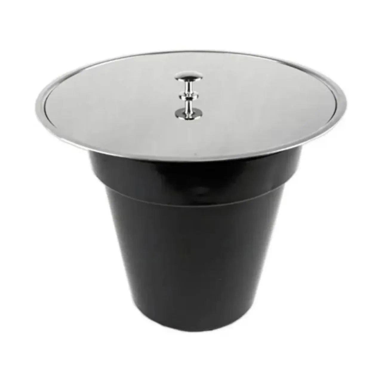 Lixeira de embutir inox