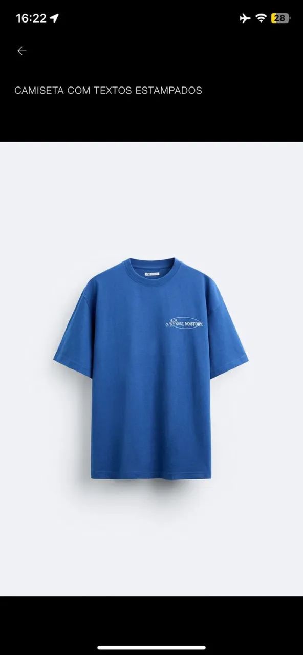 Camiseta ZARA