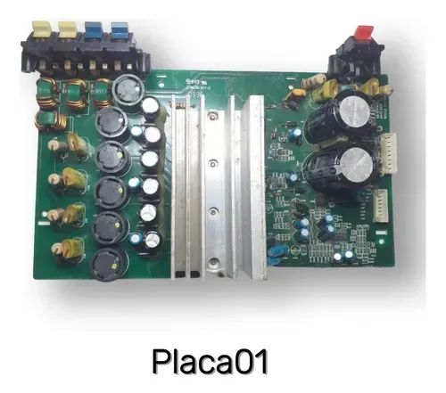 Placa Amplificada Do Mini System Fwm 603/633 - Sucata
