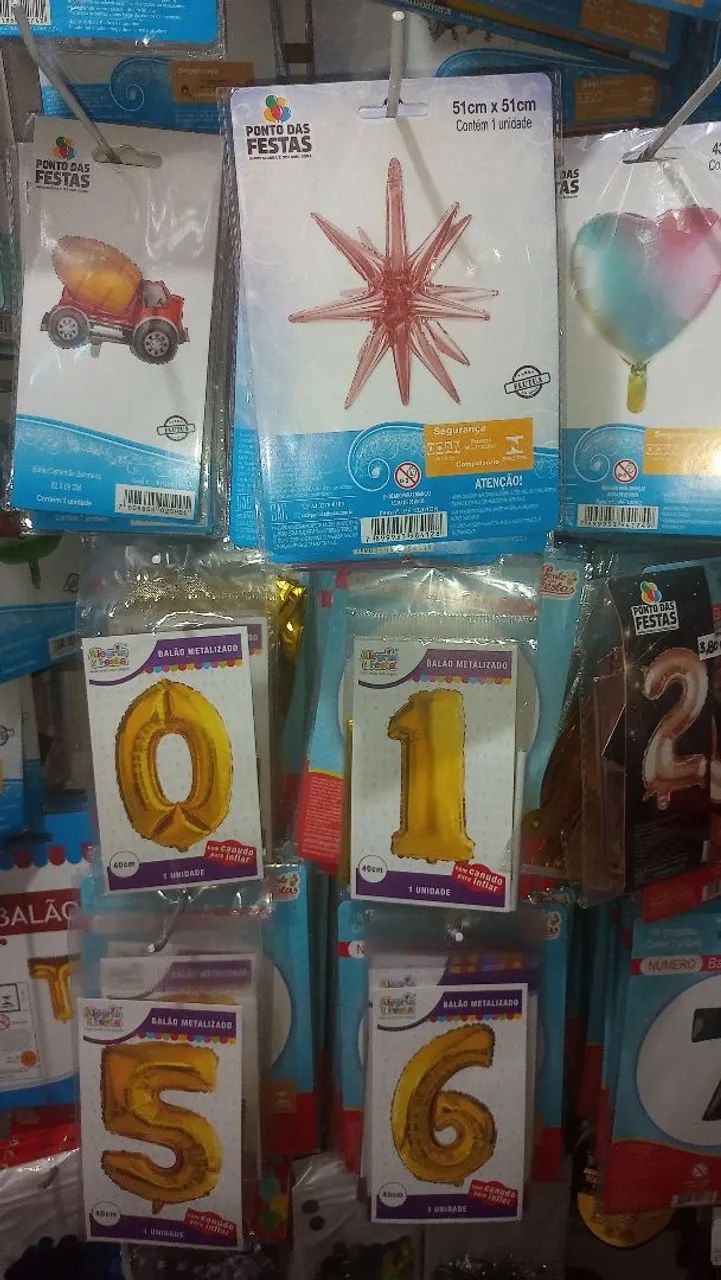 Balão Metalizado Foil - Foto 4