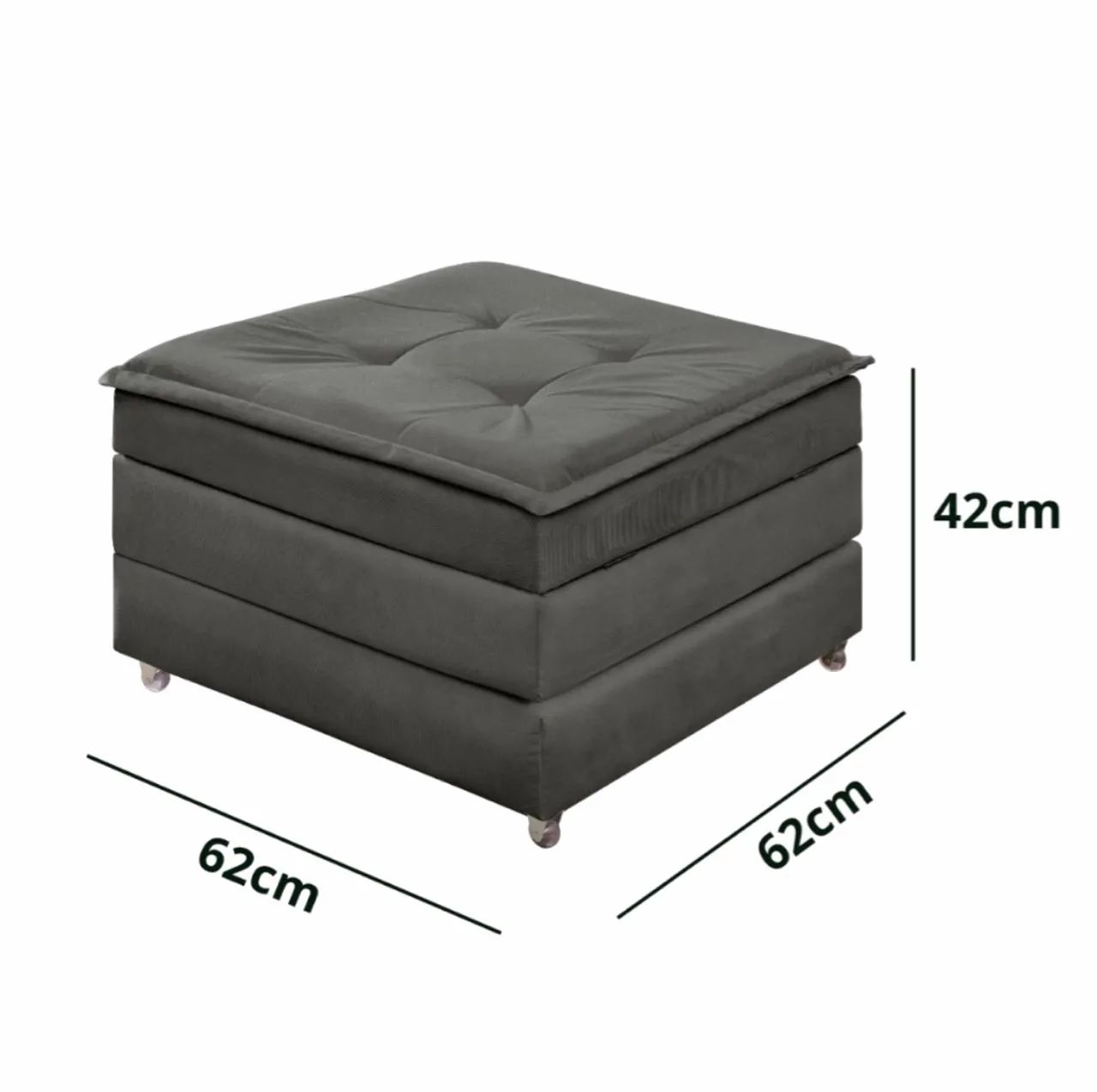 Sofá Cama Retrátil - Conforto e praticidade em um só móvel! - Foto 3