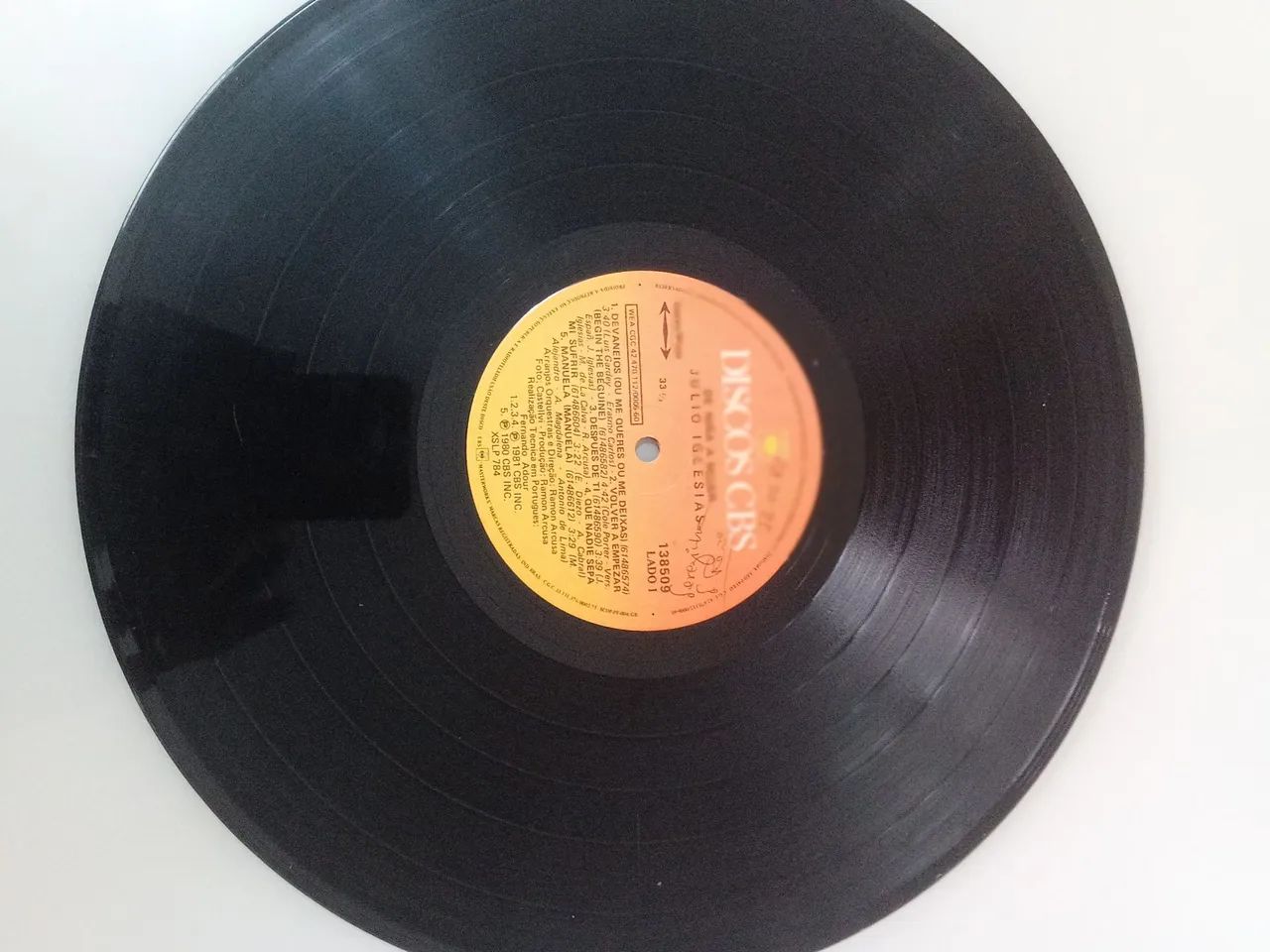 Disco de Vinil Julio Iglesias - De Niña a Mujer - Foto 4