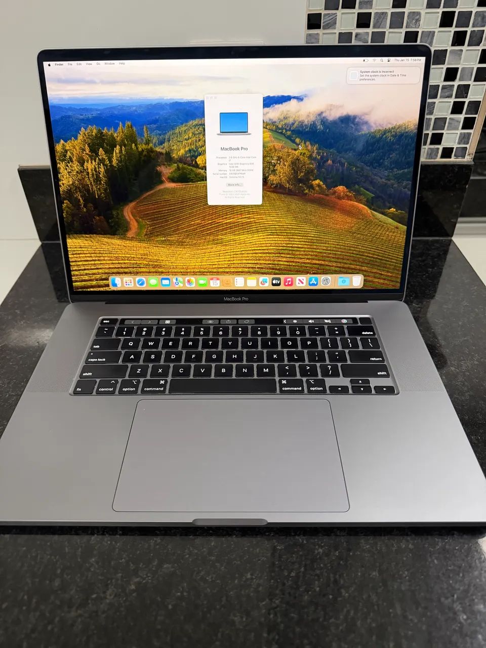 MacBook Pro I7 16inch with Touch Bar64317758876162120