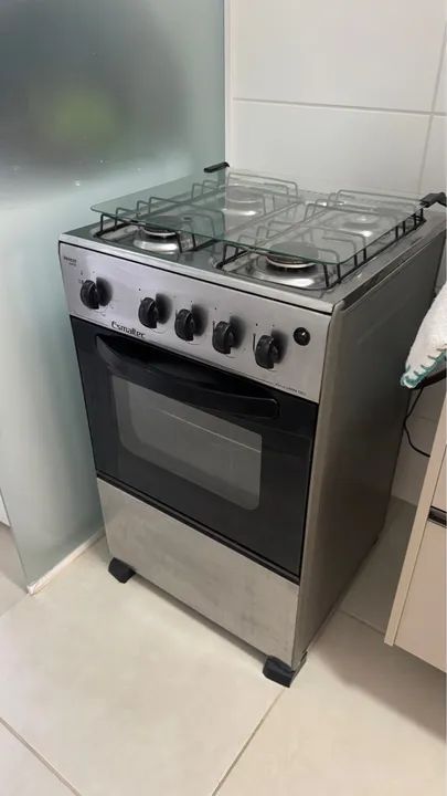 Fogão Esmaltec 4 Bocas com Forno