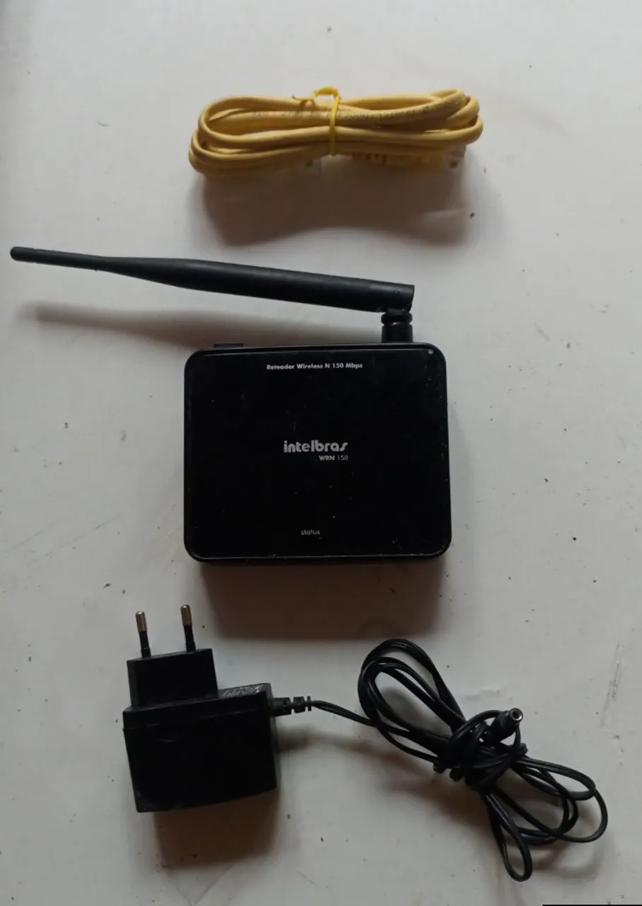 Repetidor e roteador wrn150 Intelbras