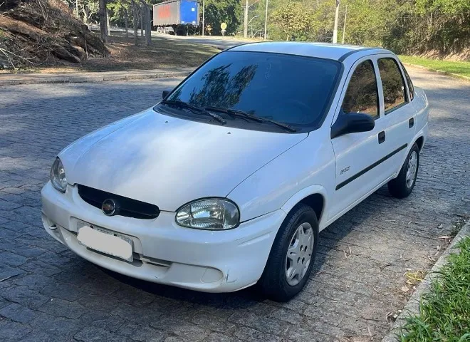 Corsa 2008 Classic Sedã 1.0 Completo, Financiamento com taxas diferenciadas