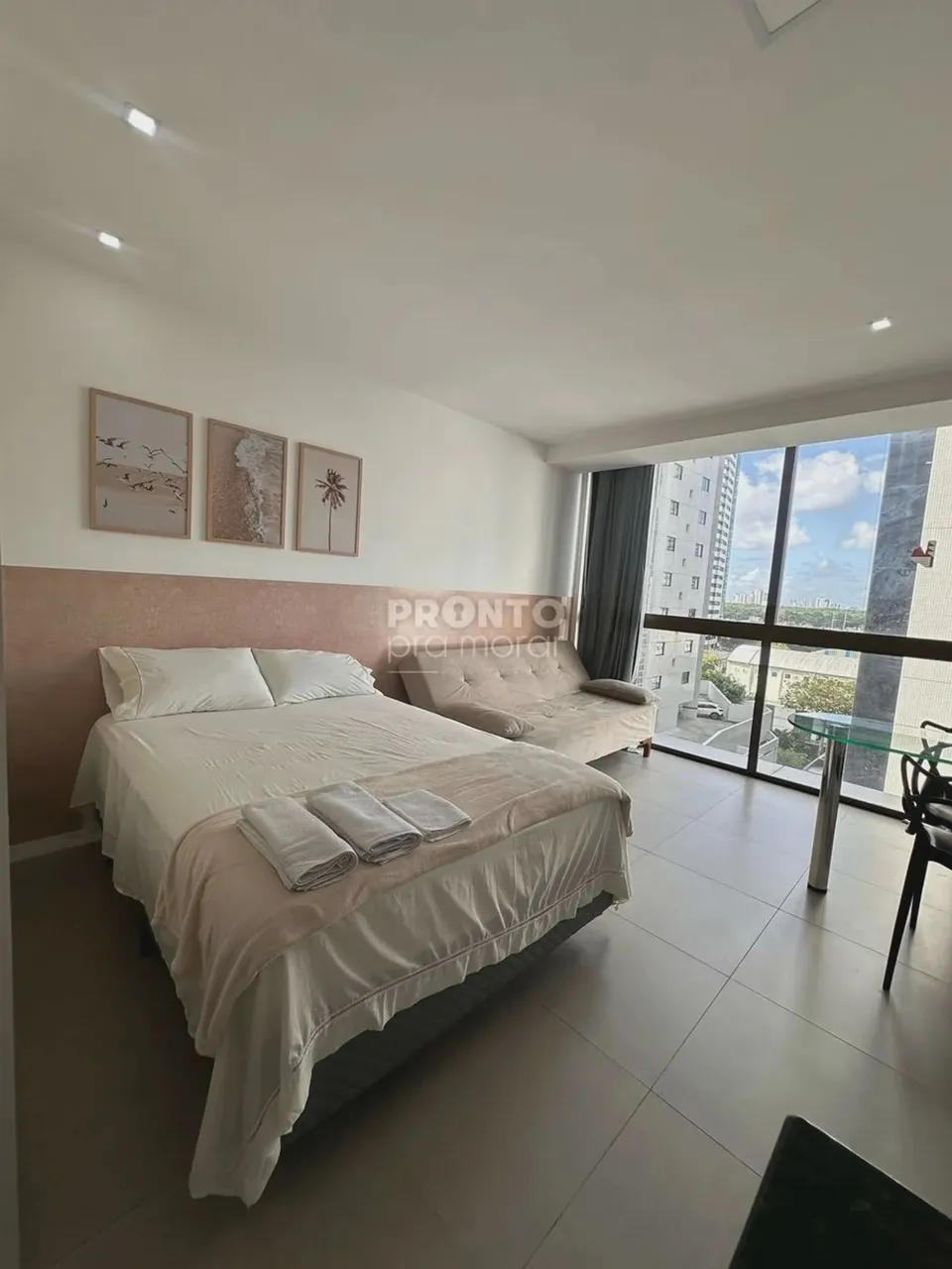 Excelente flat mobiliado com 25m² em Boa Viagem - Recife - PE