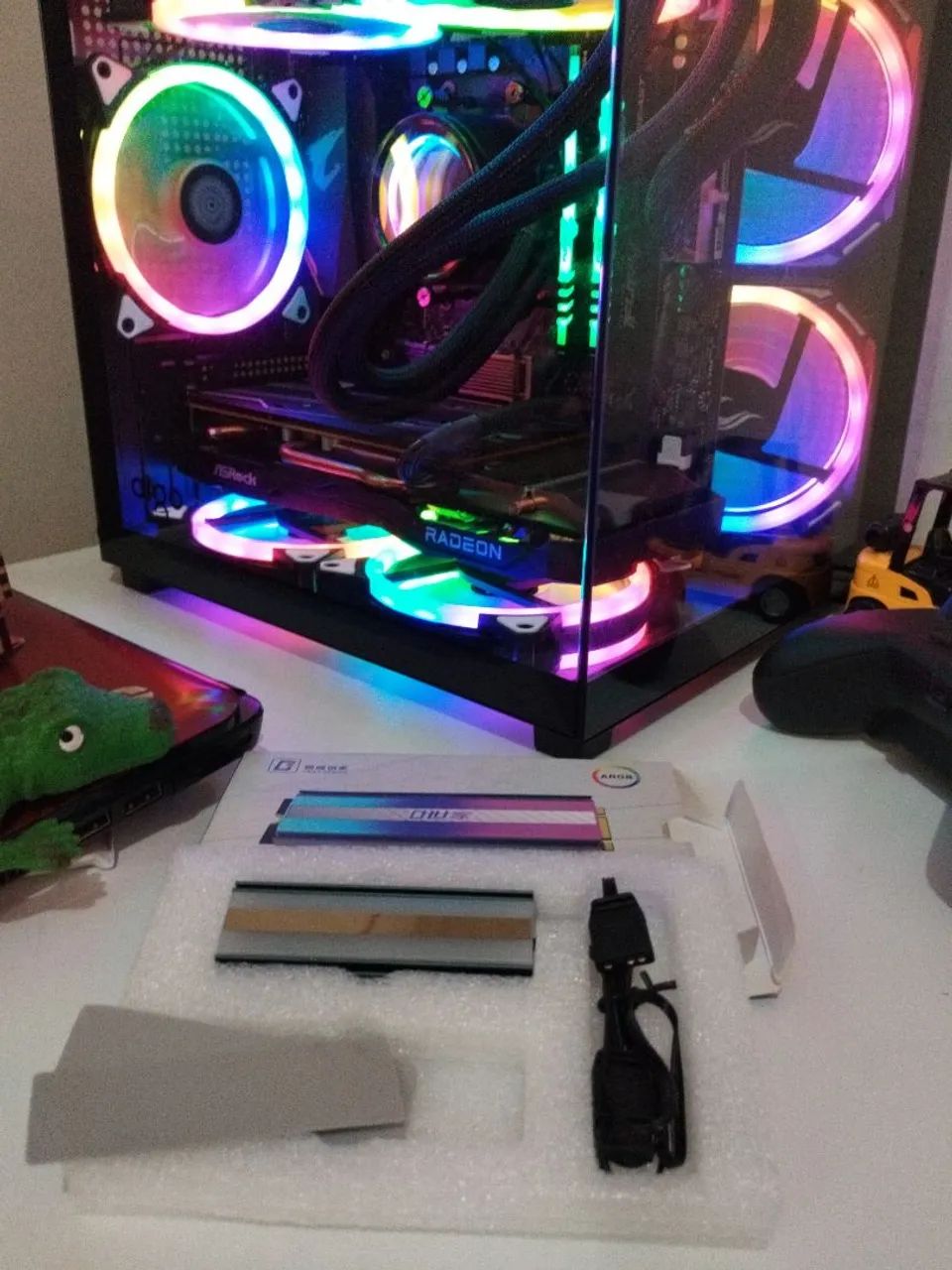 Dissipador NVME - ARGB - Foto 2