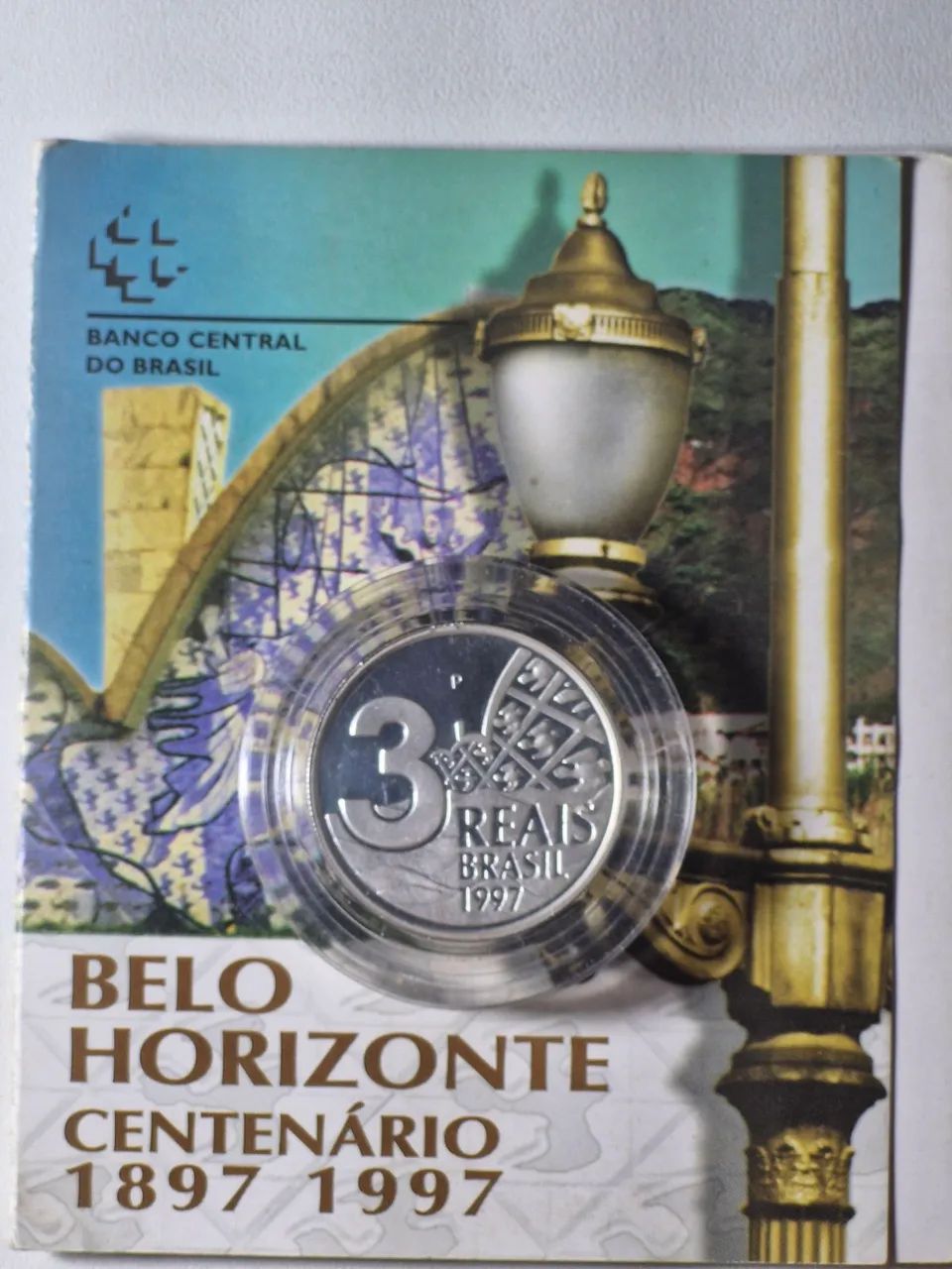 Moeda PROVA Centenario da Cidade de Belo Horizonte  - Foto 2