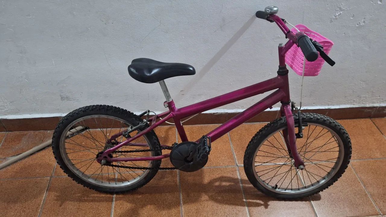 Bicicleta infantil aro 20 feminina 