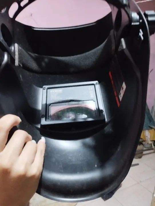 Máscara de solda automática lynus - Foto 5