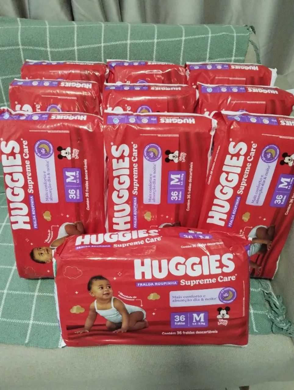 Fralda Roupinha Huggies M - Oferta!
