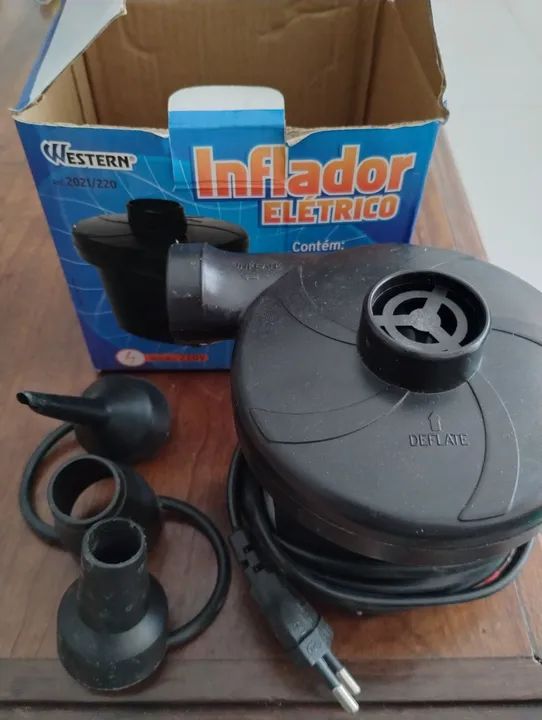 Inflador Elétrico para Colchões e Brinquedos - Foto 2