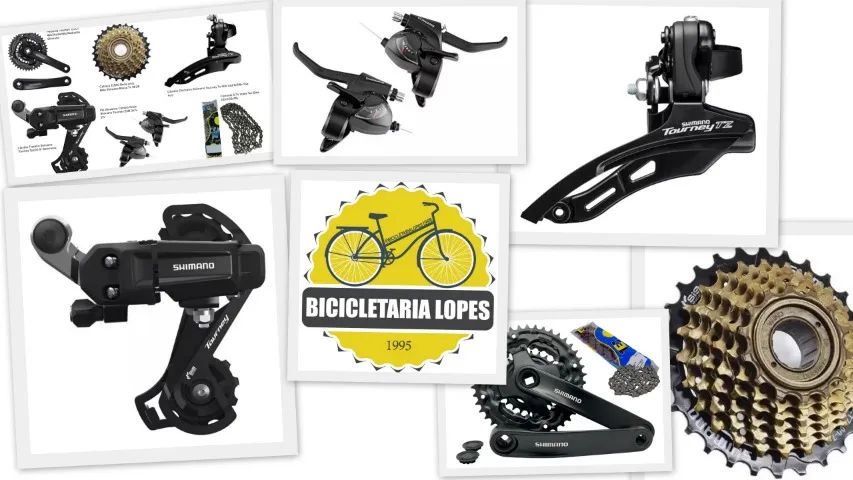 kit Shimano 21V Rosca Completão Original BlueCicle