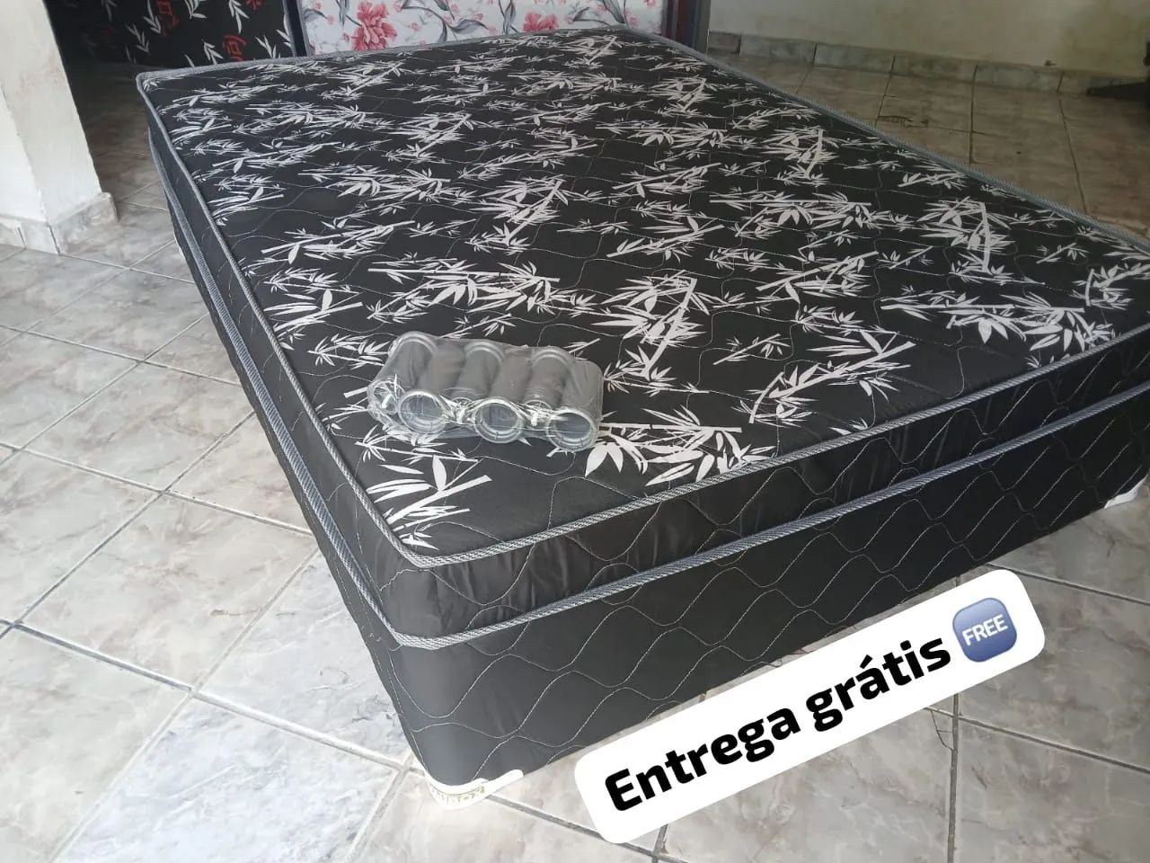 Cama Box Casal Espuma Baixa (Entrega Grátis) - Foto 2